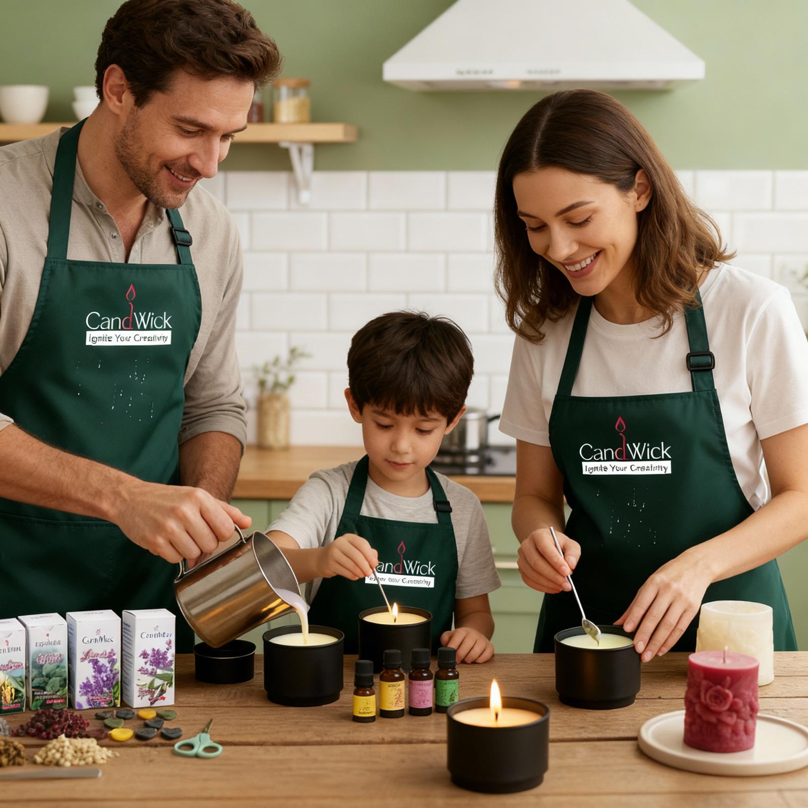 Kit Candle Magic Harvest Fun - Savon Fondre Et Verser - Loisir Créatif US