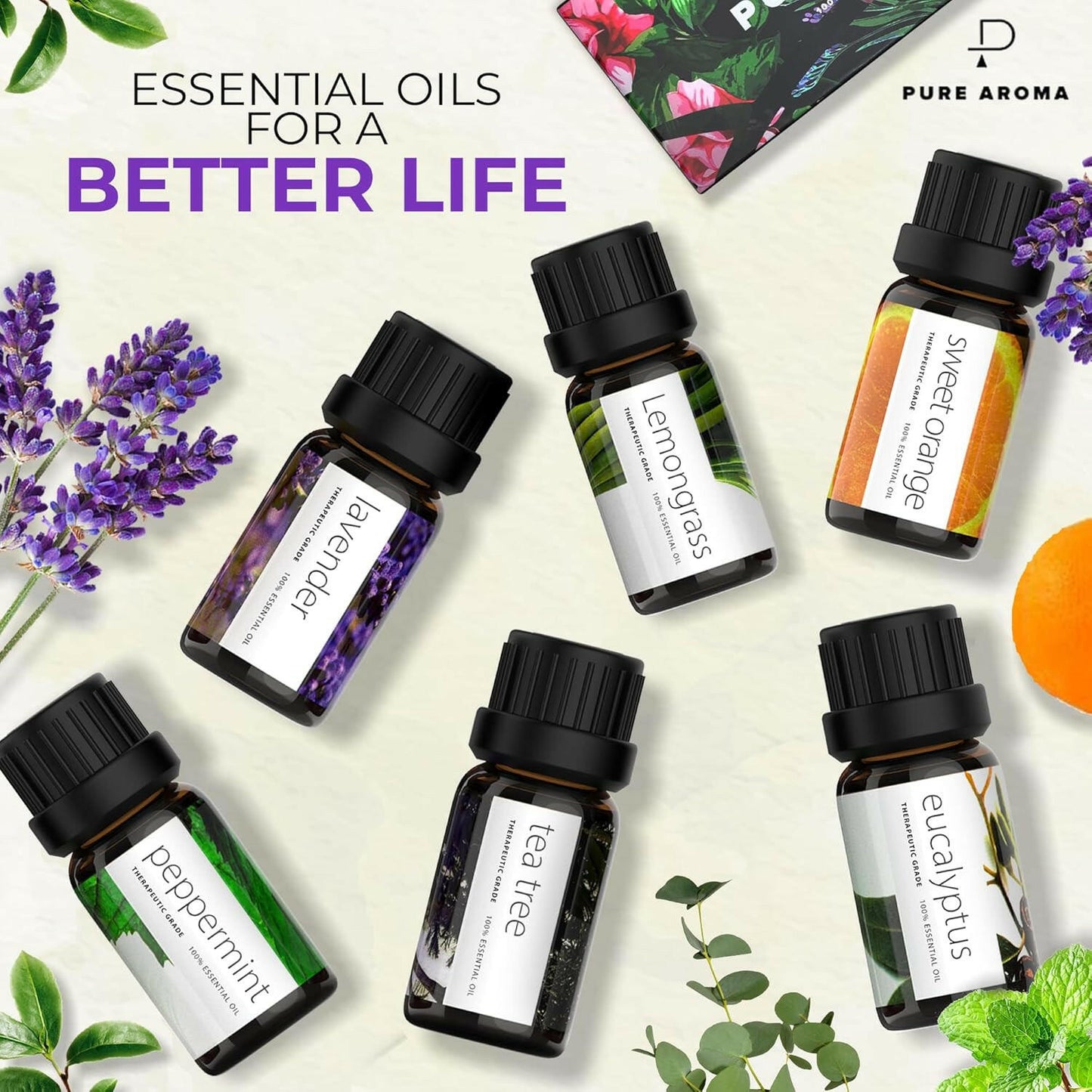 Aroma Bliss Essential Oils Set