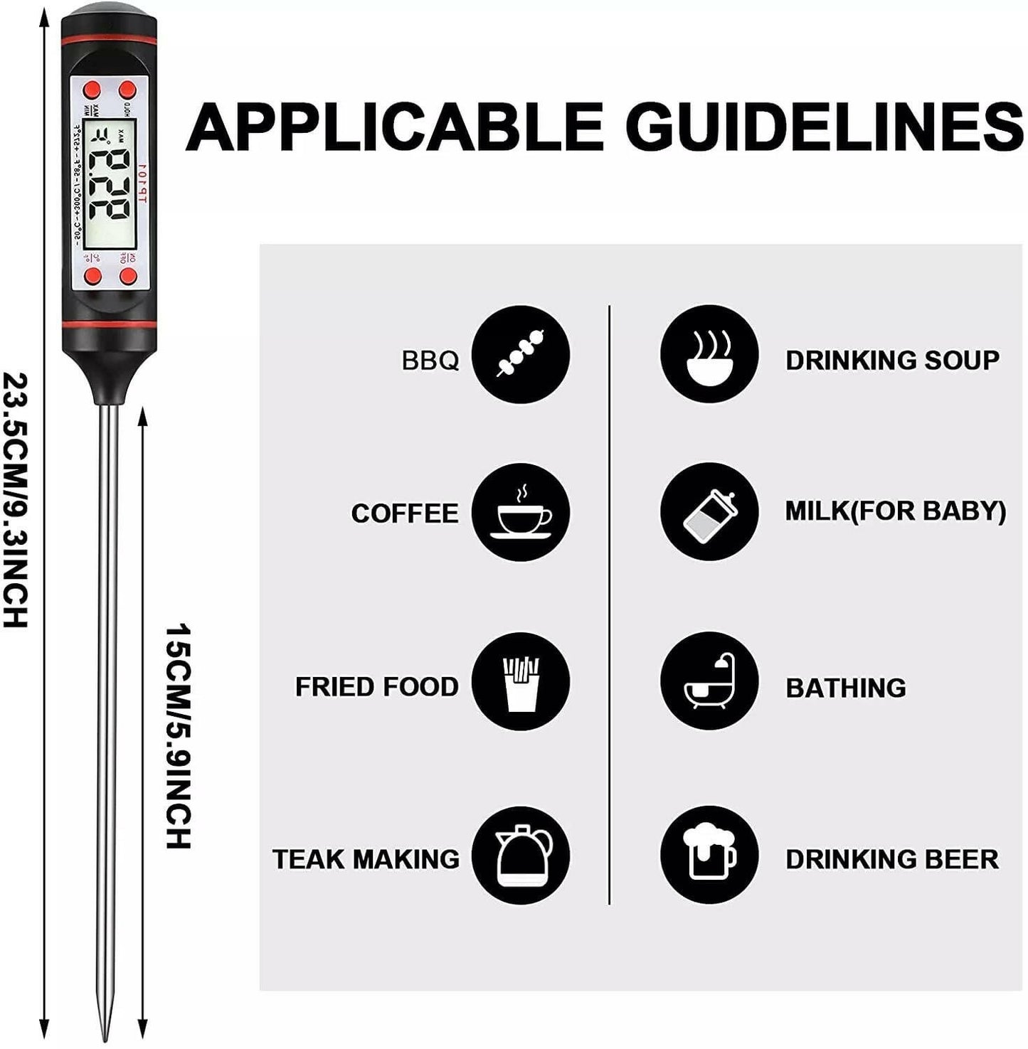 Yamantic Smart Cook Thermometer
