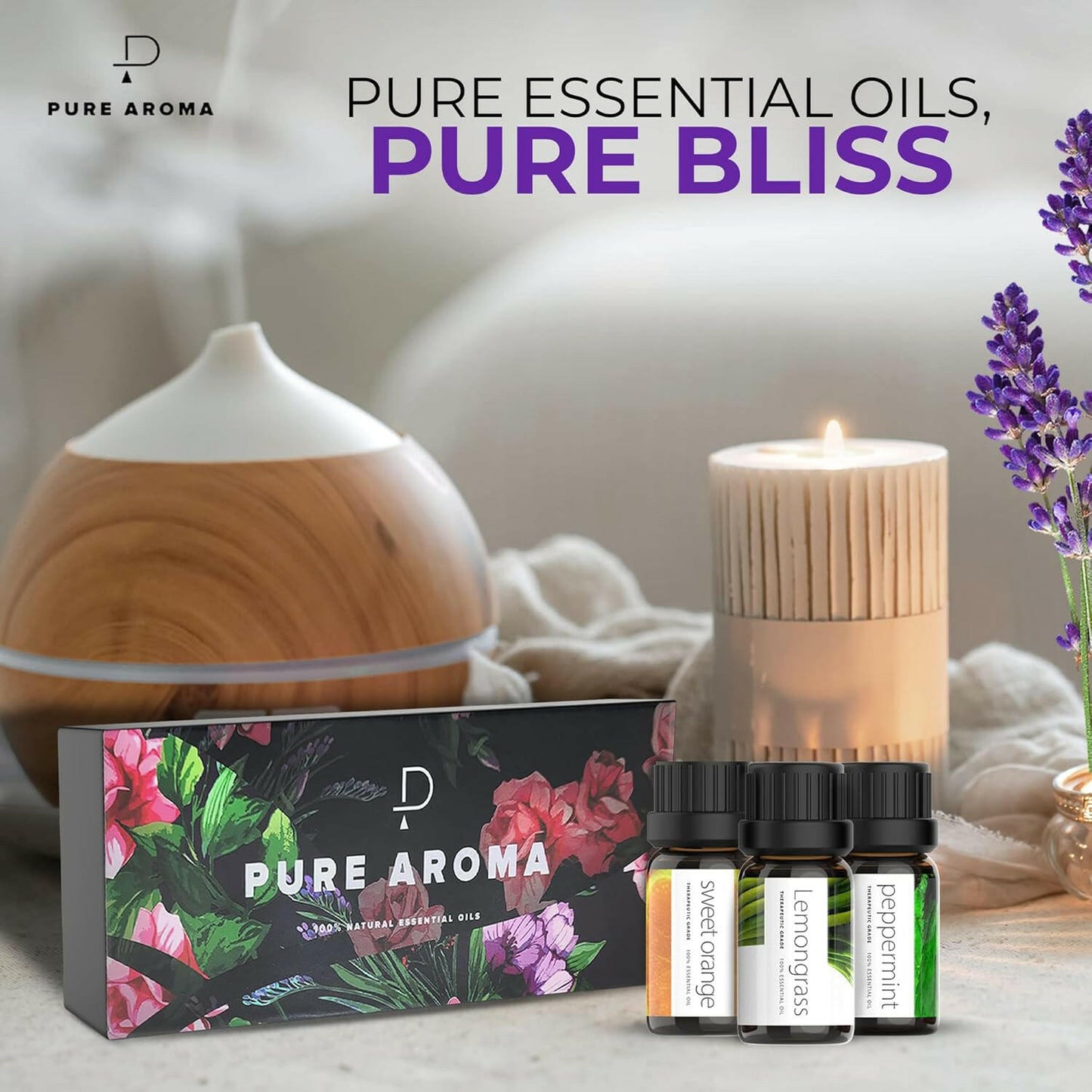 Aroma Bliss Essential Oils Set
